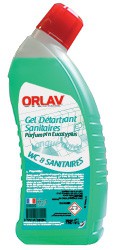 Gel WC détartrant sanitaires parfum Eucalyptus Longue Durée - ORLAV - 750 mL