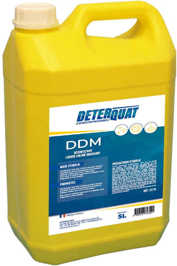 Désinfectant Déterquat DDM - HYDRACHIM - 5L