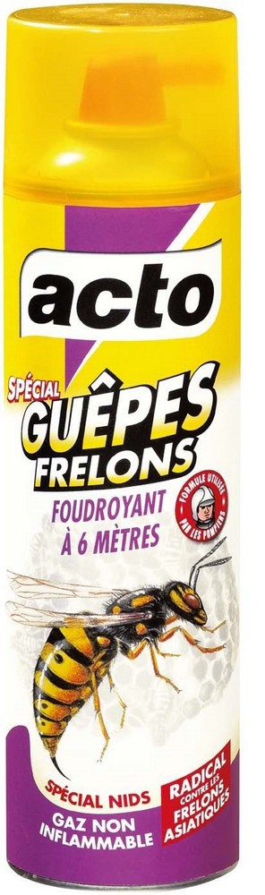 Insecticide guêpes/frelons - ACTO - 500mL