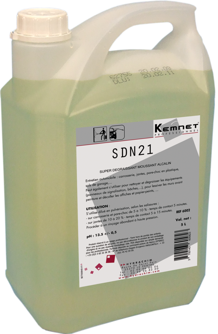 Nettoyant dégraissant auto SDN 21 - KEMNET PRO - 20L