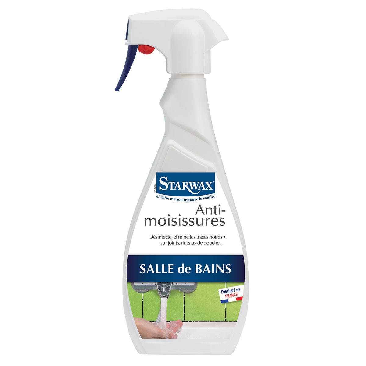 Peinture anti-moisissure au latex Zinsser, intérieur, satin, 931 ml