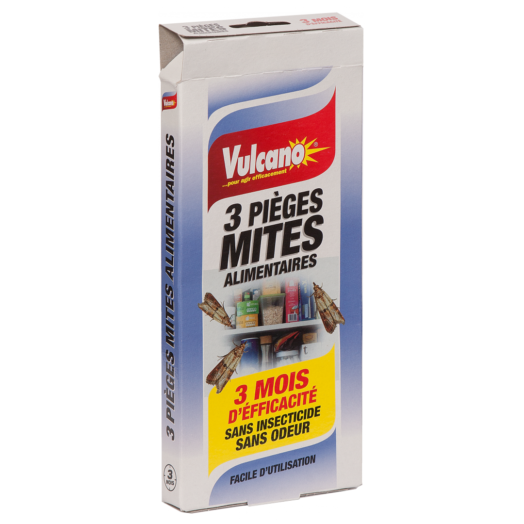 Insecticides VULCANO Pièges Anti-Mites Alimentaires-ORCAD-