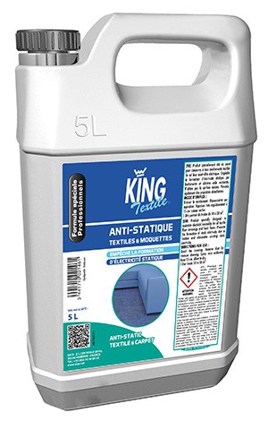 Anti-statiques textiles et moquettes - KING - 5L