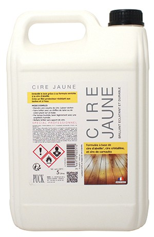 Cire liquide jaune - PUCK - 5L SICO