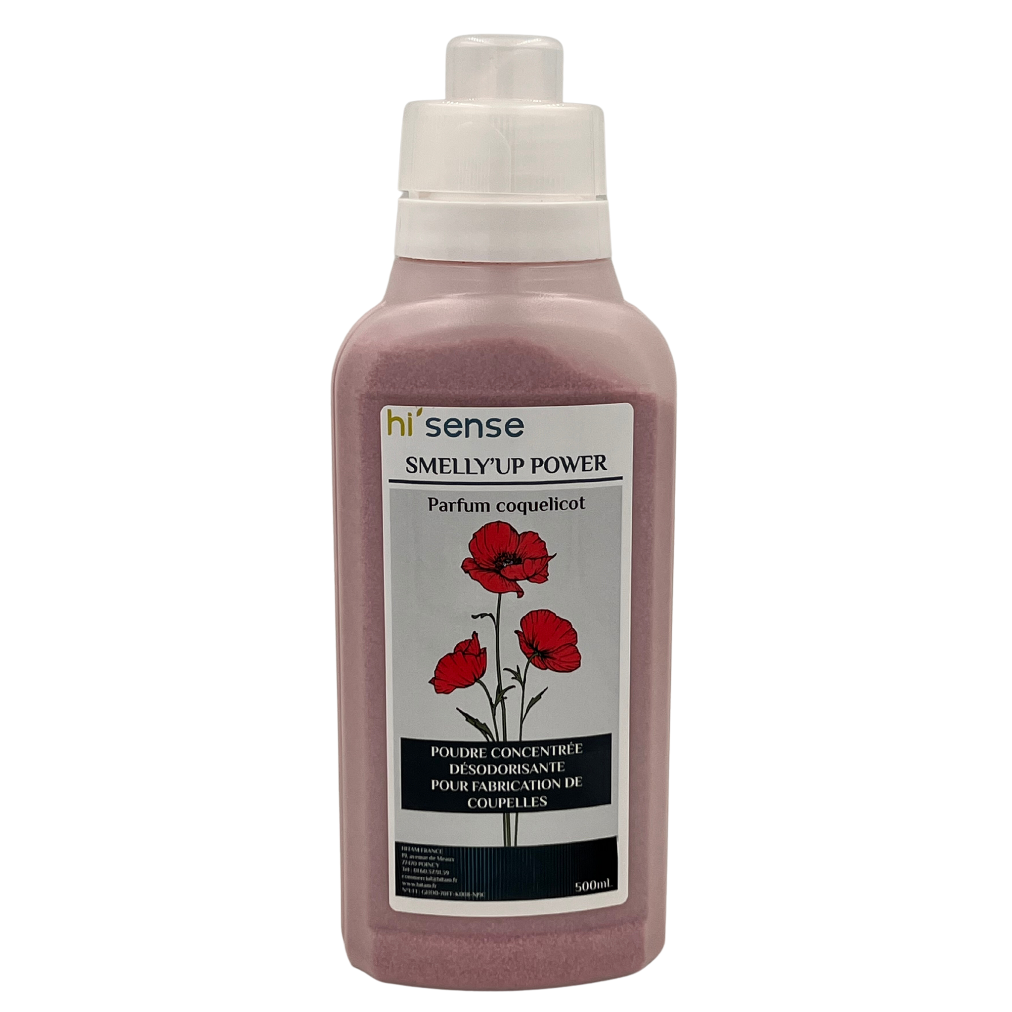 POUDRE CONCENTREE DESODORISANTE PARFUM COQUELICOT SMELLY'UP POWER - HITAM