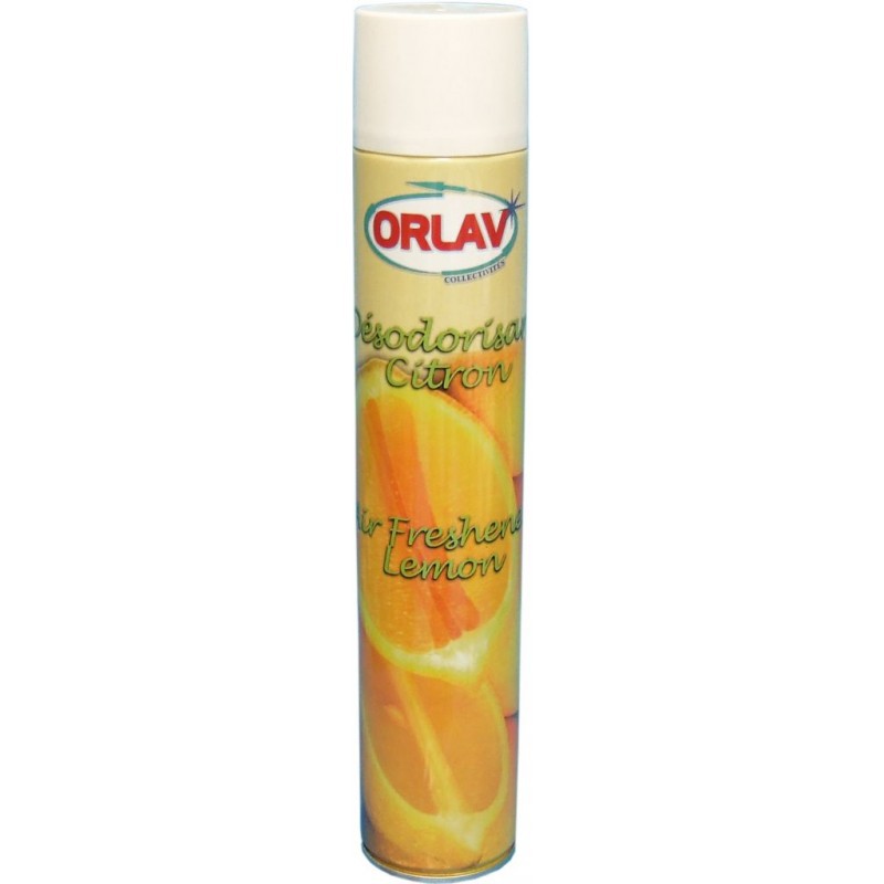 Aérosol Désodorisant Citron ORLAV - 750ml