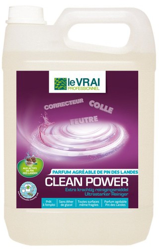 Nettoyant multi-surfaces Clean Power - LE VRAI Professionnel - 5L