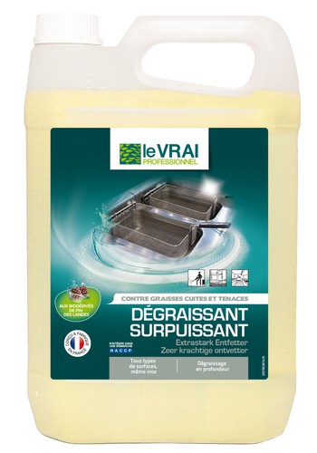 Dégraissant Surpuissant - LE VRAI PROFESSIONNEL - 5 L