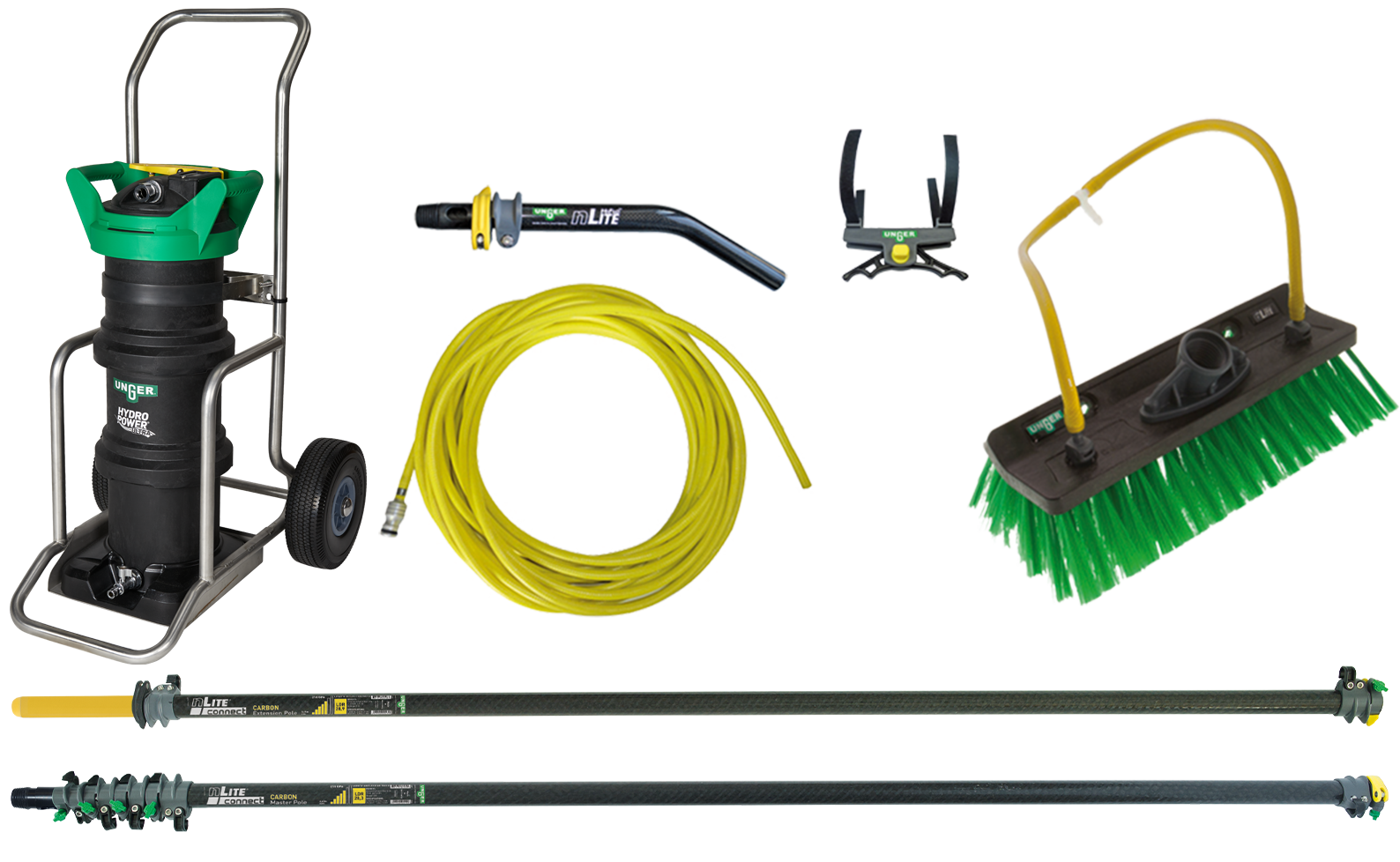 Kit Master HydroPower Ultra LC + nLite CONNECT CARBONE - UNGER - 10m