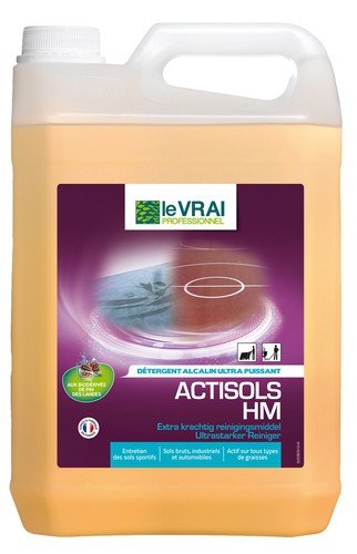 Détergent ACTISOLS HM - LE VRAI Professionnel - 20L