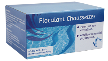 Floculant en chaussettes - HYDRAPRO - 1Kg