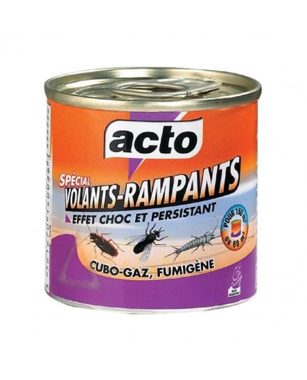 Insecticide fumigène volants/rampants - ACTO - 150m3