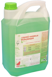 Liquide vaisselle écolabel IDEGREEN pour une vaisselle qui brille