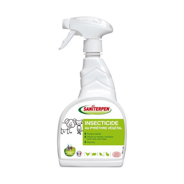 Insecticide au pyrèthre végétal SANITERPEN - ACTION PIN - 750mL