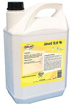 Eau de Javel concentrée 9.6% - ORLAV - 5L