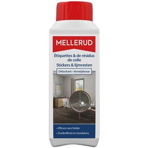 Détachant Autocollants Etiquettes & résidus de colle - MELLERUD - 250mL