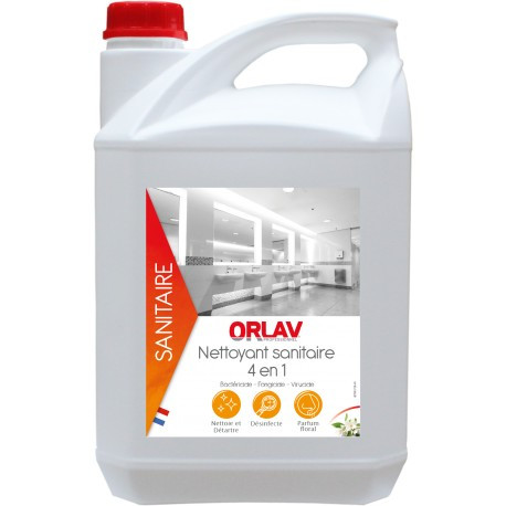 Nettoyant Sanitaire 4 en 1 ORLAV - 5L