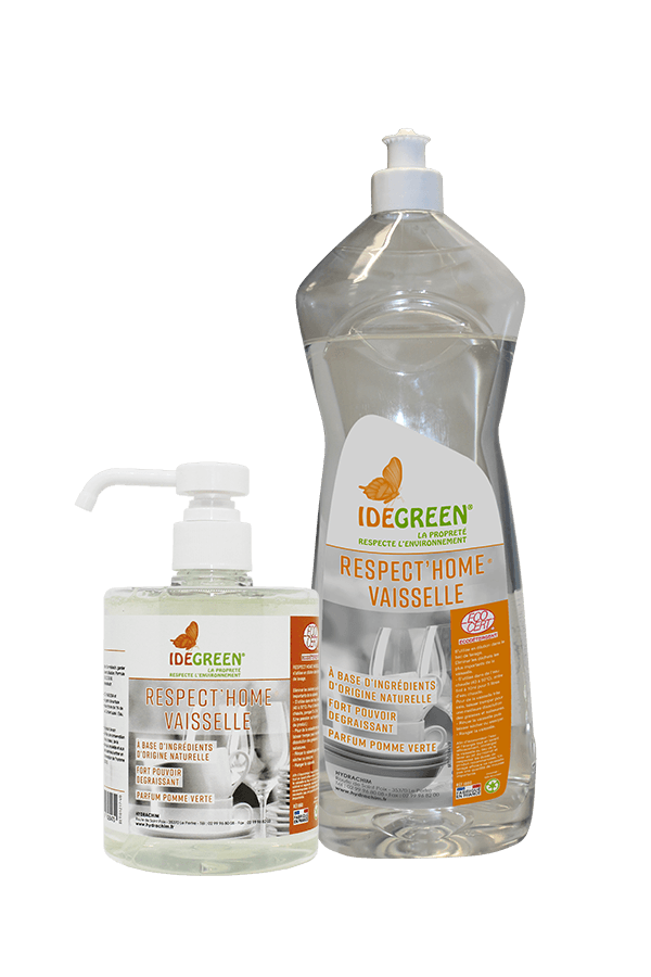 Liquide vaisselle - IDEGREEN RESPECT'HOME - HYDRACHIM - 500ml