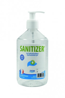 Gel hydroalcoolique SANITIZER à pompe - 500ml