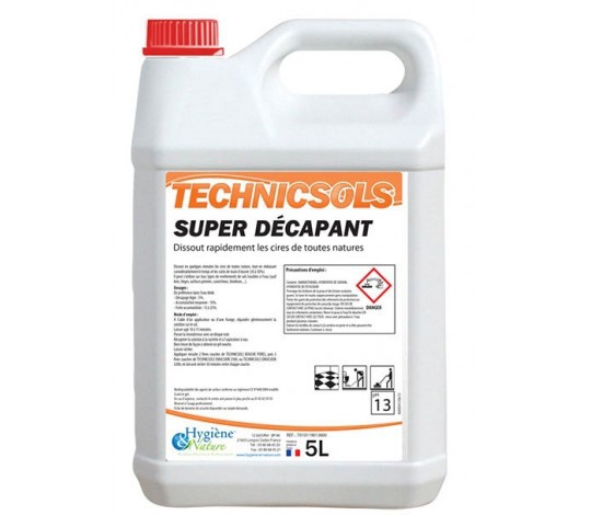 Super décapant TECHNICSOLS - HYGIENE & NATURE - 5L