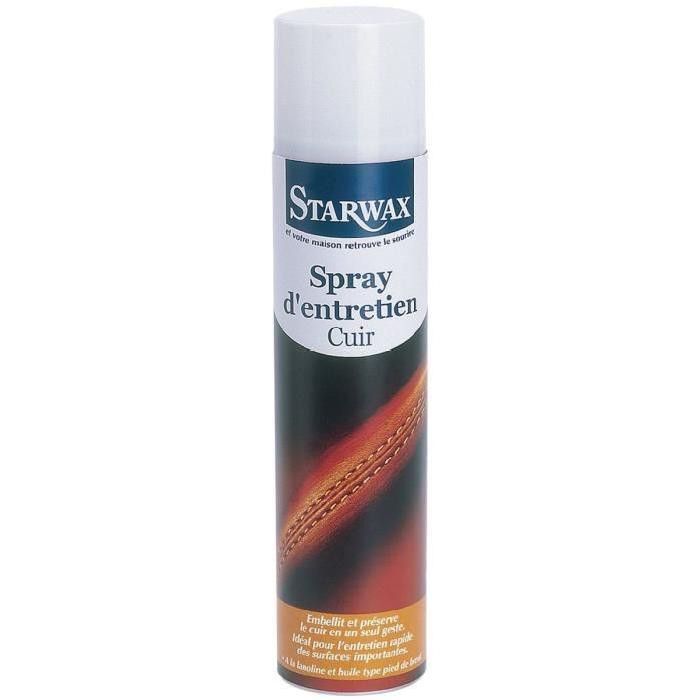 Aérosol entretien cuir - STARWAX - 300mL