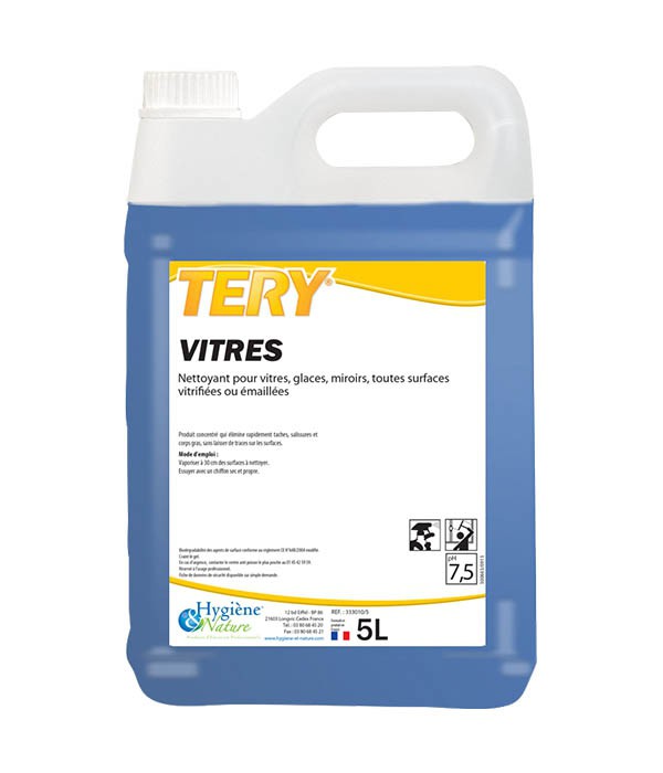 TERY - Nettoyant vitres - HYGIENE & NATURE - 5L