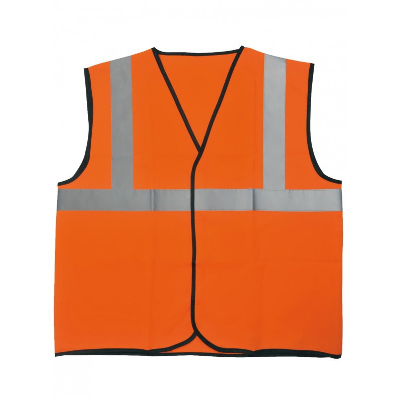 Gilet de signalisation Haute-visibilité - SINGER - Orange