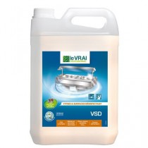 Nettoyant Vitres et Surfaces VSD - LE VRAI - 5L