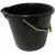 Seau rond noir - BROSSERIE THOMAS - 14L