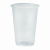 Gobelets plastique transparent jetables - GARCIA DE POU - 3 tailles
