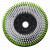 Brosse de lavage verte PP 330mm