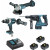 Perceuse + meuleuse + perforateur / lot de 3 - MAKITA