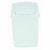 Poubelle bascule plastique 12l blanc