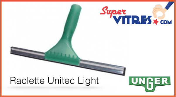 Raclette vitre Unger Unitec light